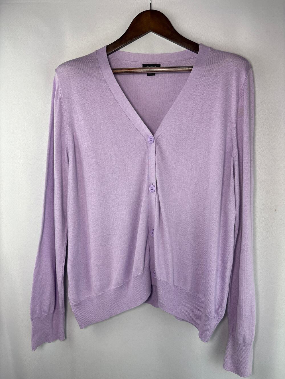 Women’s Halogen Size 2X Lilac Knit Cardigan